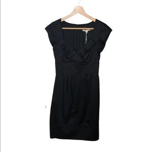 Nanette Lepore Dynasty Black Cocktail Dress Size 0